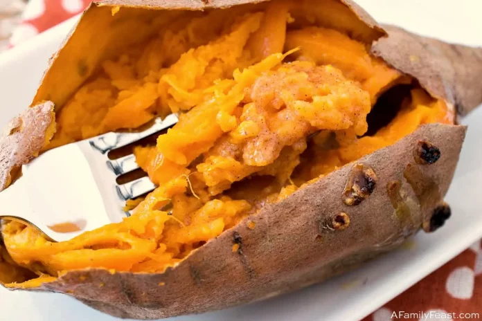 How to bake sweet potatoes?
